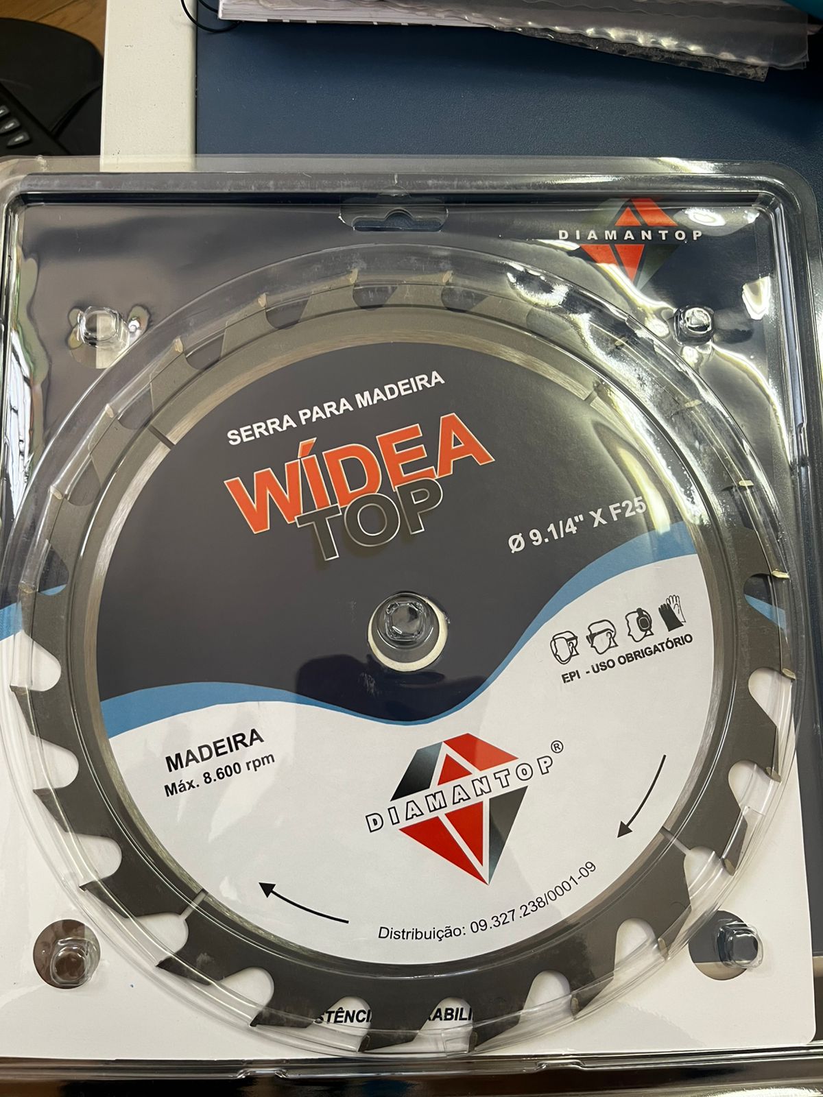 Serra circular widea 9.1/4" F25 para locação