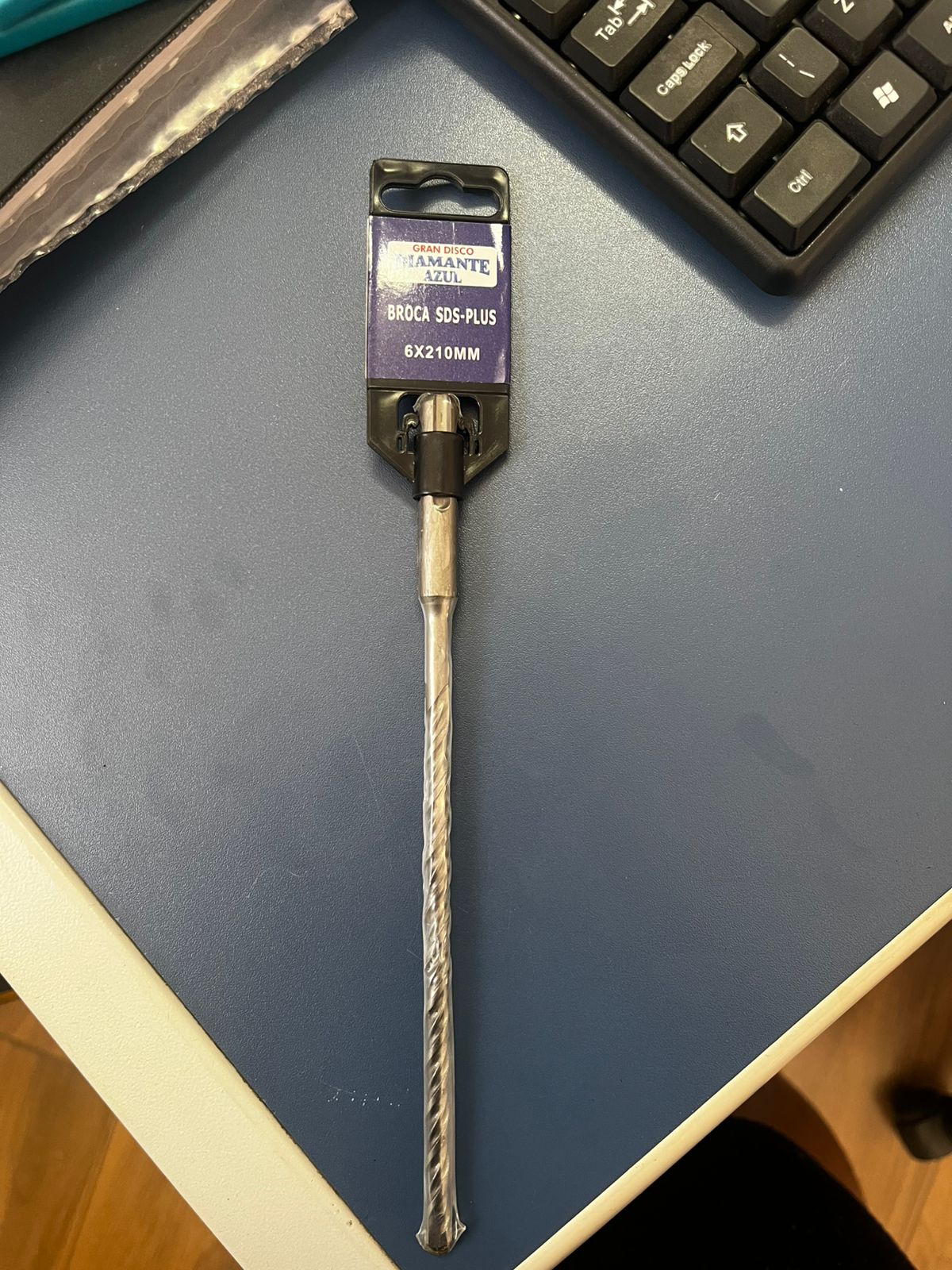 Broca SDS Plus 6 x 210 mm para locação